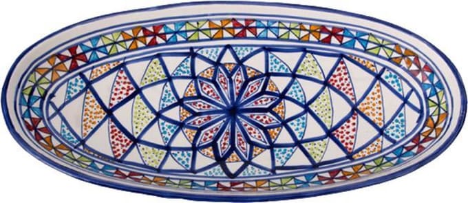 Ovale schaal Naoura 40 cm | OS.AR.40 | Dishes & Deco