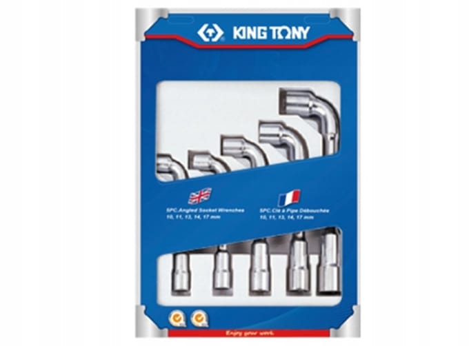 King Tony Set Pijpensteeksleutels 5-delig 10-17mm