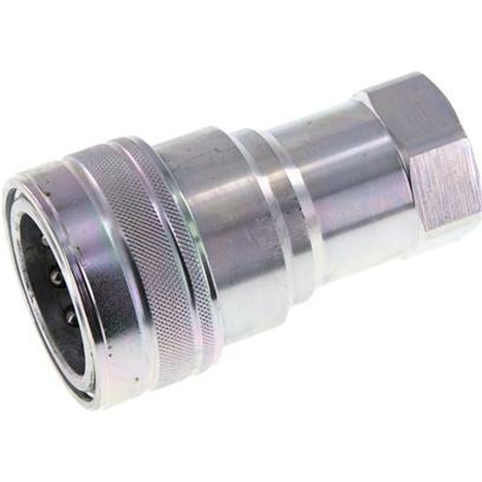 Stalen DN 25 Hydraulische Koppeling Snelkoppeling G 1 inch Binnendraad ISO 7241-1 B D 37.8mm