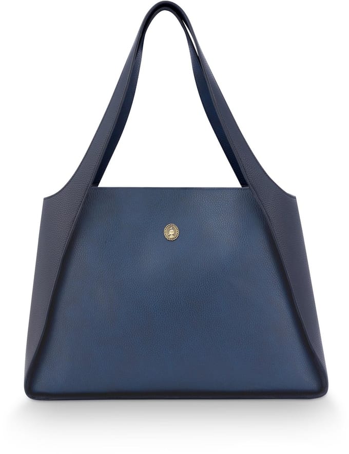 Pip Studio - Filou Schoudertas Dames - Tas - Blauw - 40x15.5x48cm