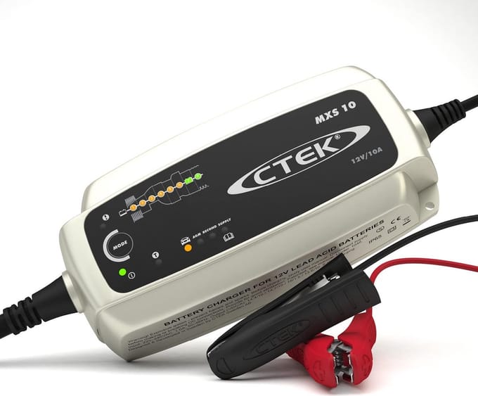Acculader 12V voor Grotere Voertuigen – Ideaal voor Boot, Vrachtwagen, Camper en Caravan