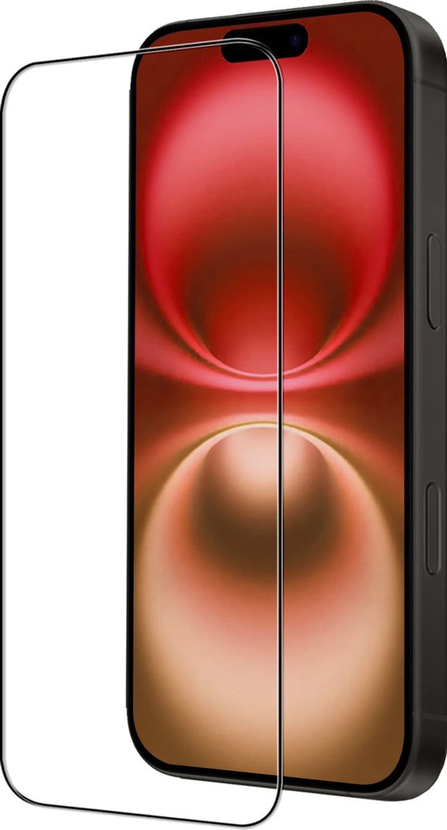 Screenprotector - Geschikt voor Apple iPhone 16 Plus - Full Cover - Beschermglas - Gehard Glas - Tempered Glass - Screen Protector