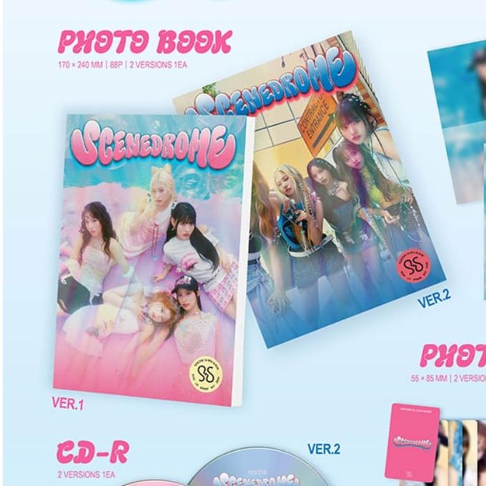 Rescene   Mini Album 1   Scenedrome pink
