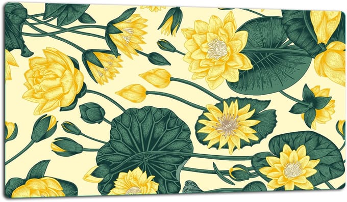TMK ArtDeko - Snijplank - Glas - 52x30 cm - Bloemen