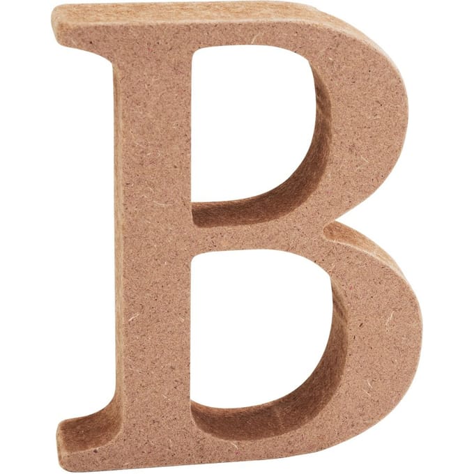 VBS MDF-brieven - Letter "B"