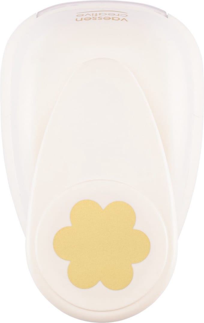 Vaessen Creative Pons - Figuurpons - Bloem - 4,6 5 cm