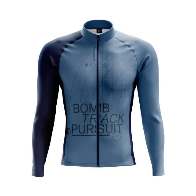 Jersey met lange mouwen Bombtrack Grids And Guides