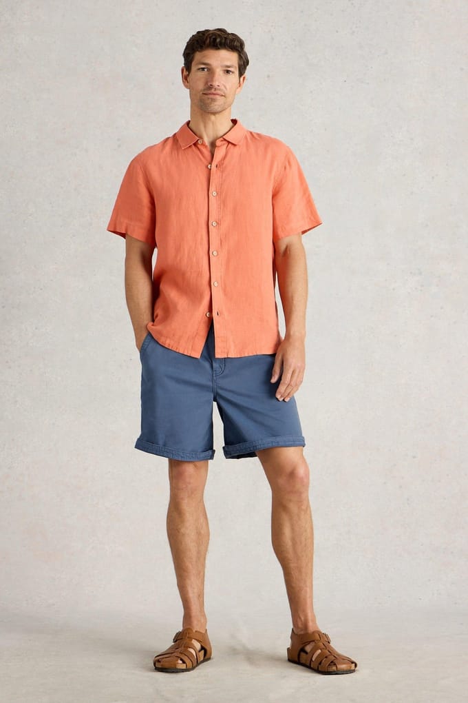 White Stuff Sutton Drawstring Short Dark Navy Taglia: W38 REGULAR | Pantaloncini Outlet | Uomo | Blu
