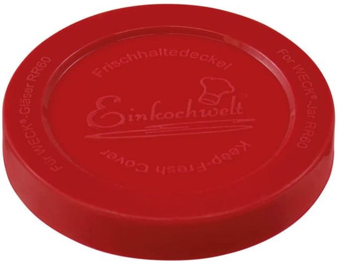 Weck Ekw Deksel Silicone Rood 100 Mm 82317