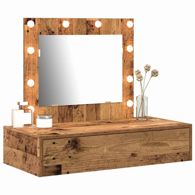 vidaXL - Kaptafel - Bruin - 83 - x - 40 - x - 70 - cm - Bewerkt - hout