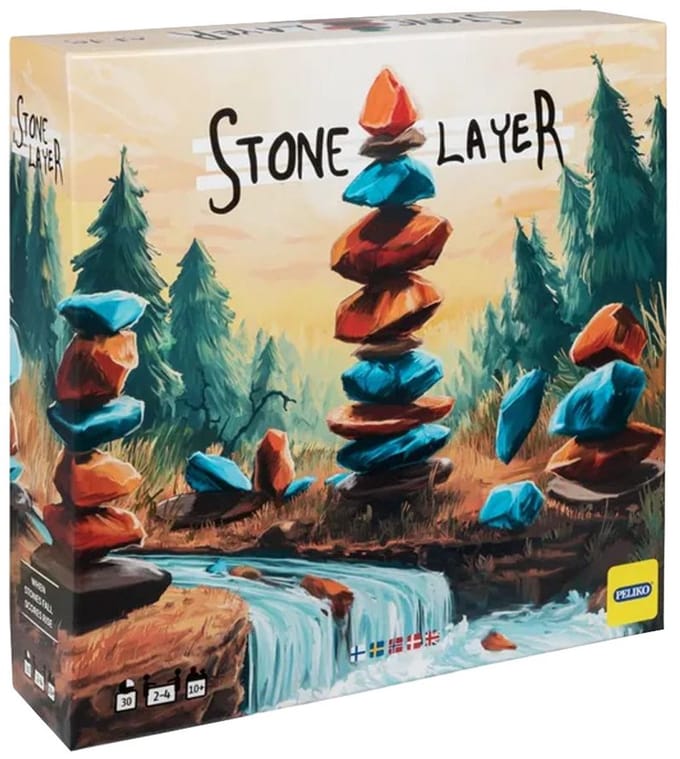 HOT Exclusive bordspel Stone Layer - familiespel voor 2-4 spelers.