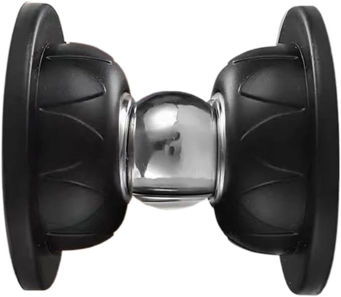 Magnetische Deurstopper - Deurvanger Camper - Veilige Deurvastzetting - Schadevrije Montage - Compact Ontwerp - Wit