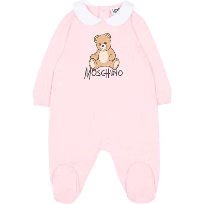 Tutina Bambina Moschino M5Y037_ROSA