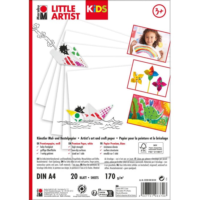 Marabu KiDS Little Artist "Schilder- en knutselpapier"