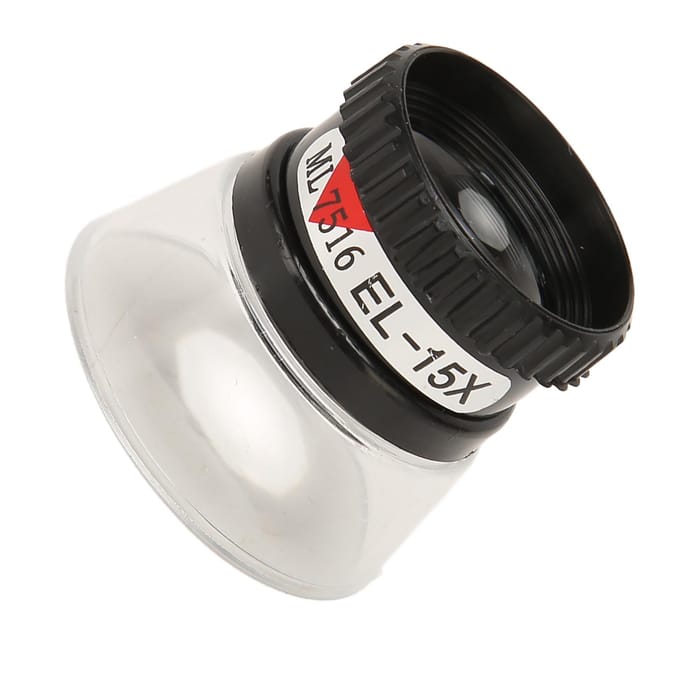 Cilindrische Vergrootglas 15x Vergroting Compact Licht Cilindrisch Vergrootglas om te Lezen
