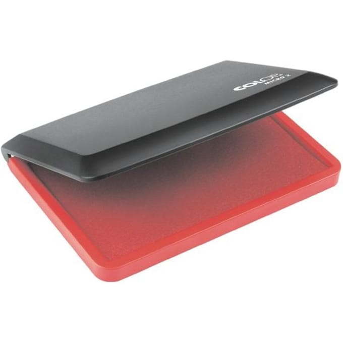 Stempelkussen Colop Micro 2 110x70mm Rood