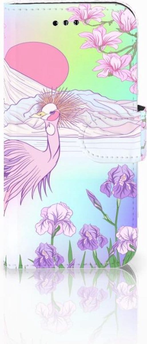 Samsung Galaxy A3 2017 Telefoonhoesje met Pasjes Bird