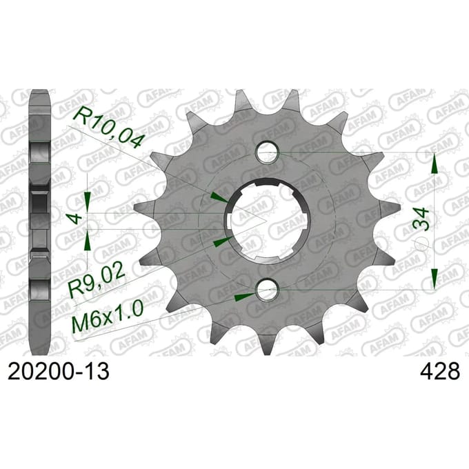 Tandwiel Afam 428 13 dents