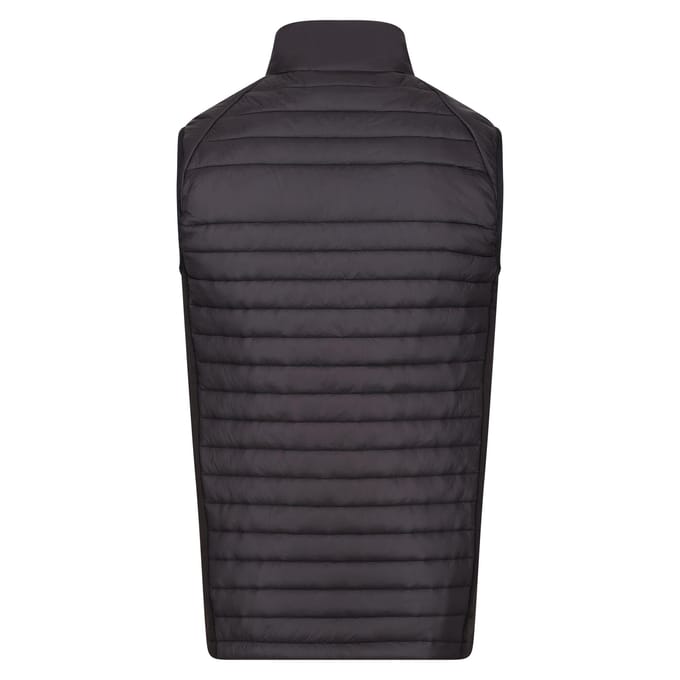 Regatta Heren Navigate Gewatteerd Hybride Gilet (Marine/Seal Grijs)