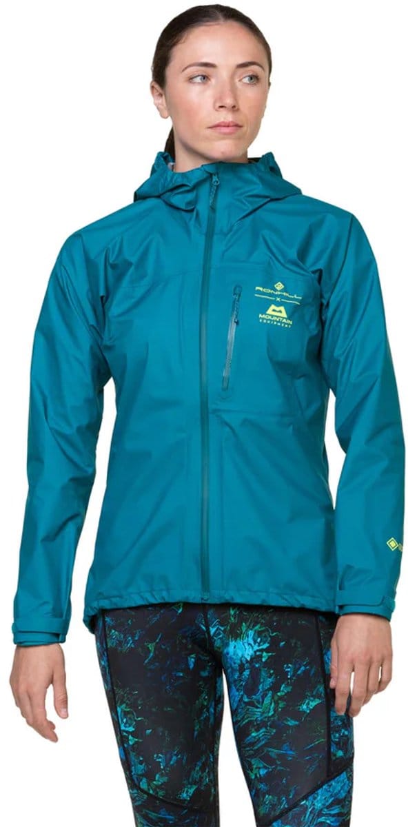 RonHill | Wmn's Tech Gore-Tex Mercurial Jacket | Hardloopjas | Deep Teel/Acid | M