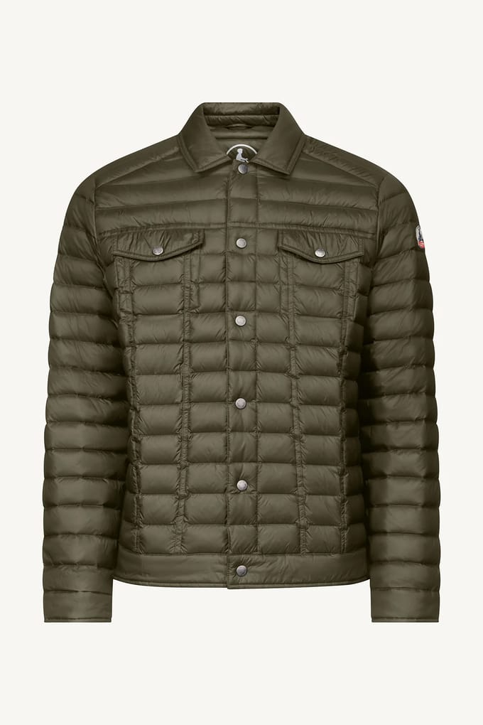 JOTT Elie Down Jacket Army Taglia: M | Giacche leggere Outlet | Uomo | Verde