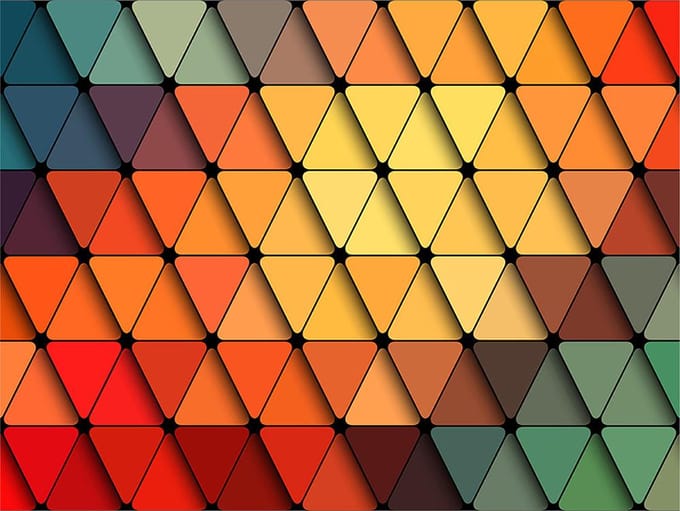 TMK ArtDeko - Snijplank - Glas - 40x30cm - Mozaïek Ontwerp
