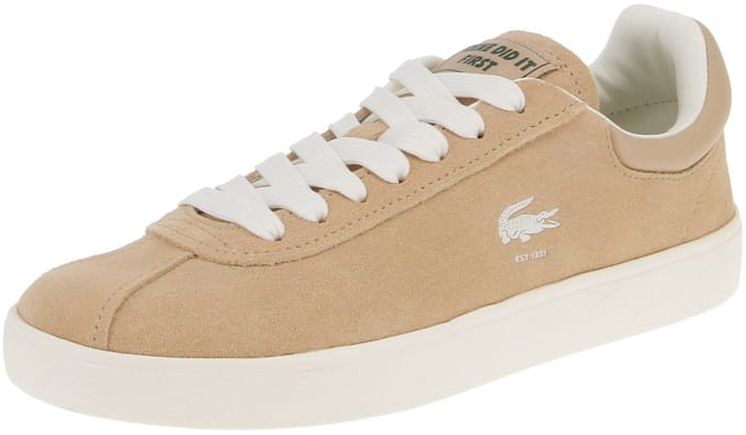 Lacoste 47SFA0096 Baseshot 124 2 SFA - Damesschoenen Sneaker - BW7-Lt.Brw-O.Wht