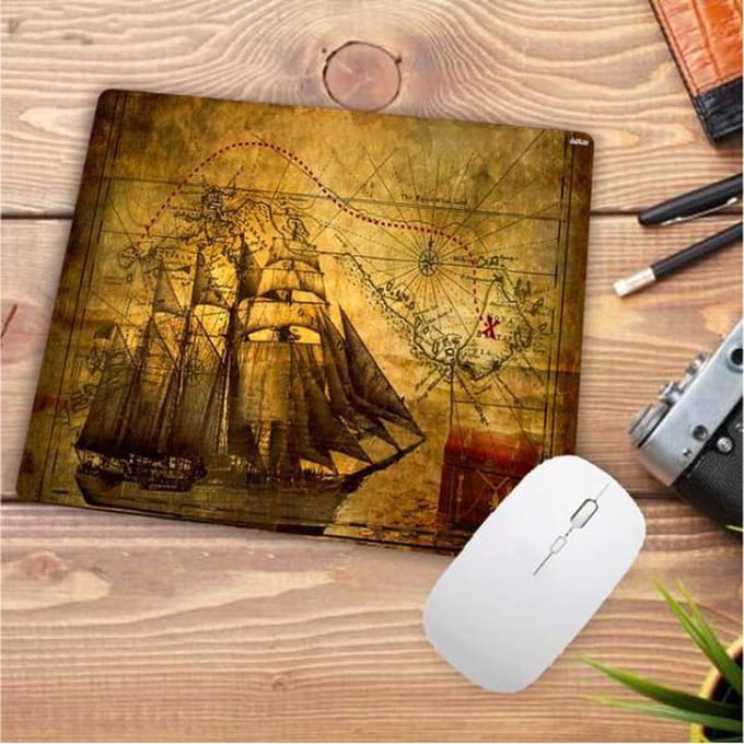 ProductGoods - Leuke Muismat Boot/Schip - Muis - Kantoor - Bureau - Computer - Boot - Schip