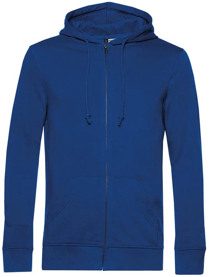 Hooded sweatshirt met rits B&C Organic