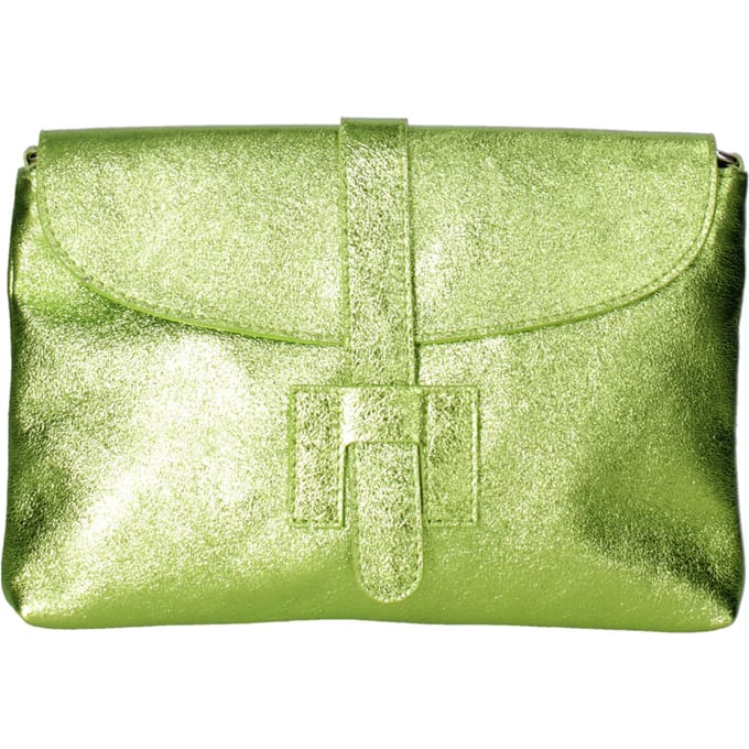 Viola Castellani Koppelingzak Vrouwen LIGHT GREEN