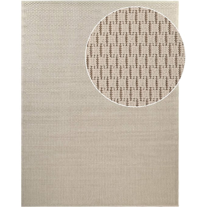 Binnen- en buitenkleed Timba beige 60x100 cm