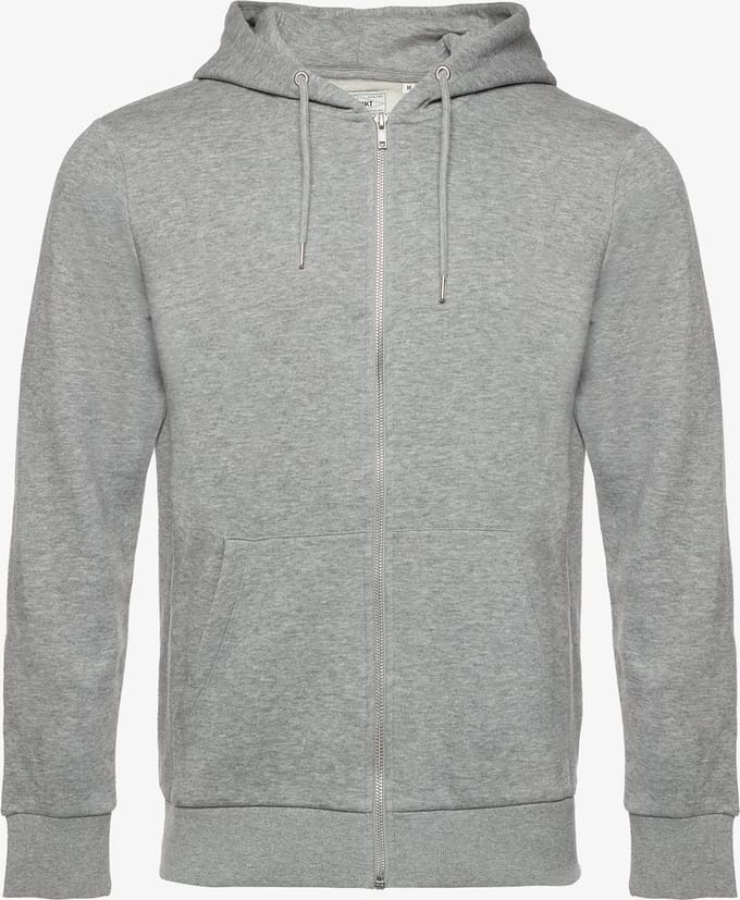 Produkt heren sweatvest grijs - Maat M