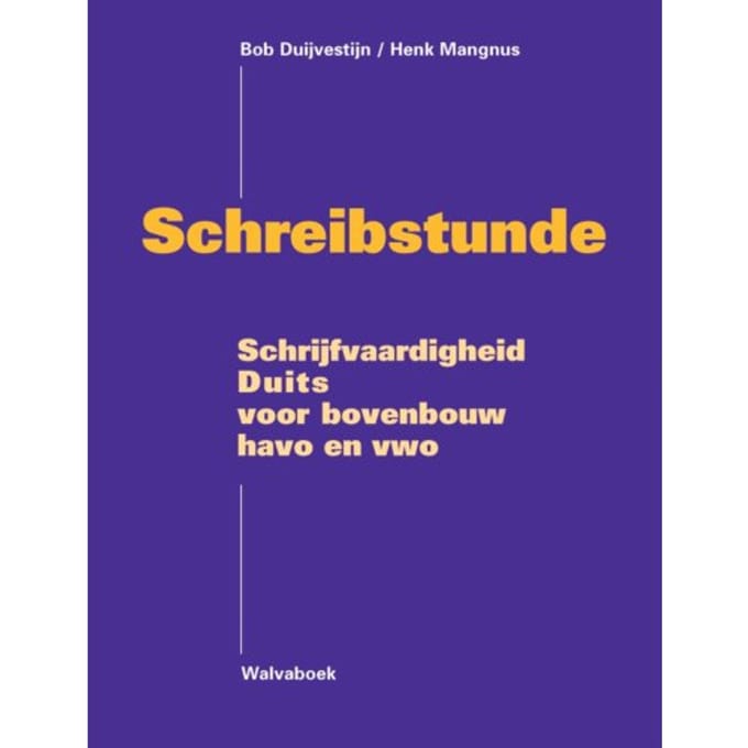 Schreibstunde - Bob Duijvestijn