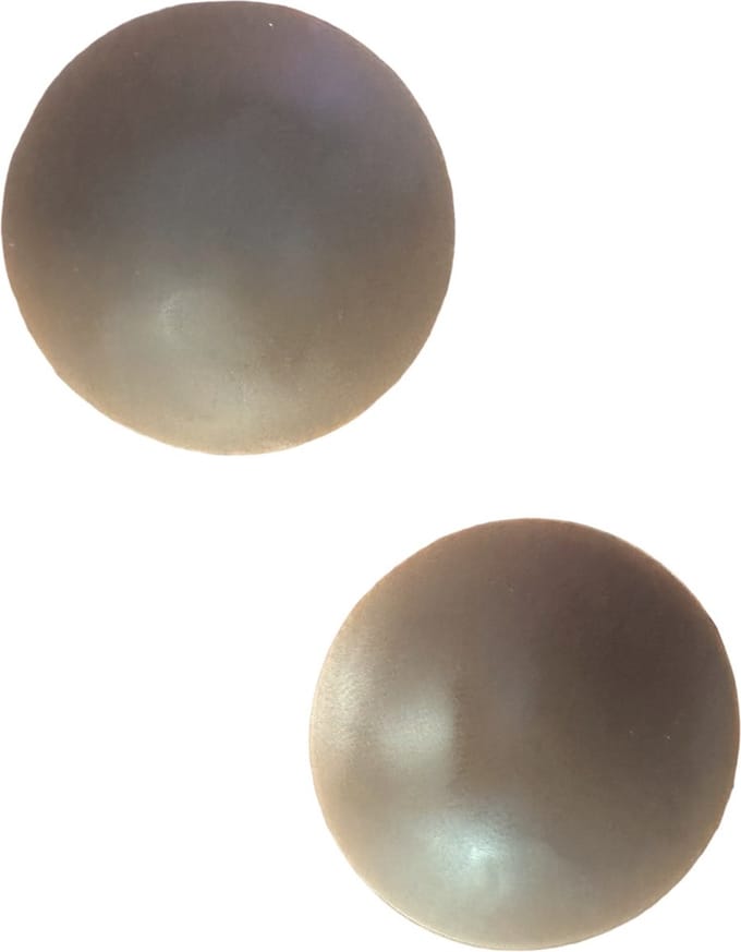 Jumada - Herbruikbare Tepel Covers - Zelfklevend - Plakkers - Siliconen - Caramel - 2 Stuks
