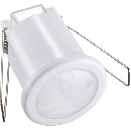 HOFTRONIC PIR bewegingssensor en schemerschakelaar - 360° - Inbouw - 8 meter bereik - Maximaal 800 Watt - Wit