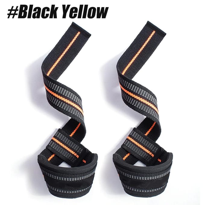 Gewichtheffen Straps Met Vulling Voor Deadlift Powerlifting Krachttraining Polssteun gray