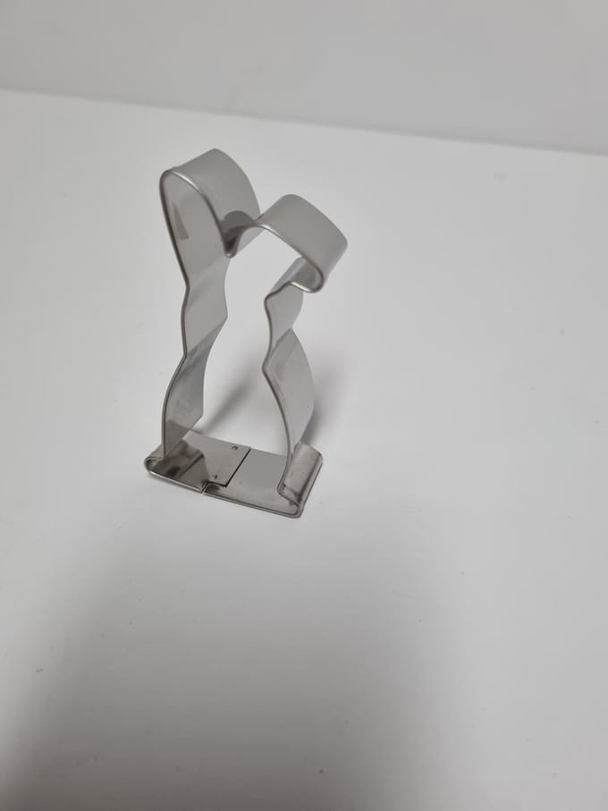 Uitsteker RVS - konijn / haasje met flapoor - 8cm - St�dter