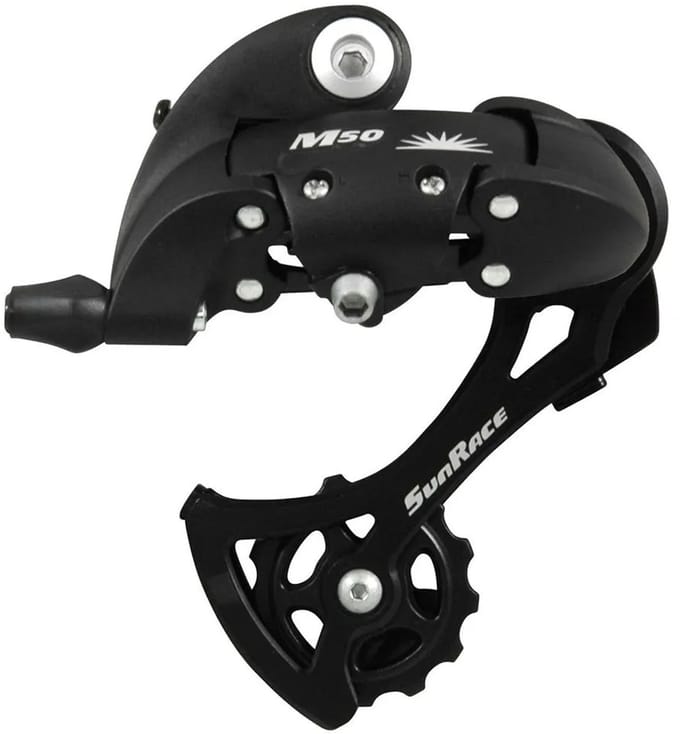 Sunrace Mtb Rdm57 Achterderailleur Zwart 8s / Max 34t