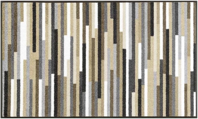 Mikado Stripes nature- Kleen-Tex - 75 x 120 cm