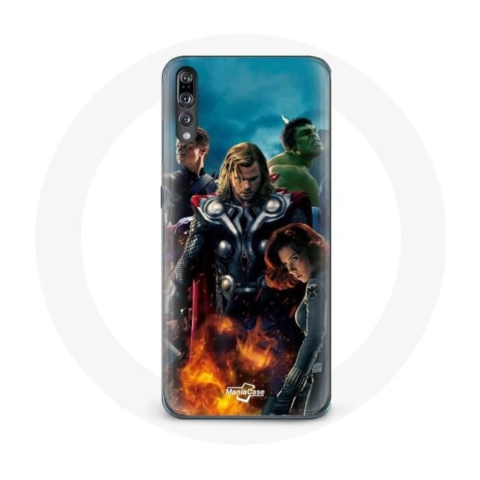 Coque pour Huawei p20 Avengers film de super héros