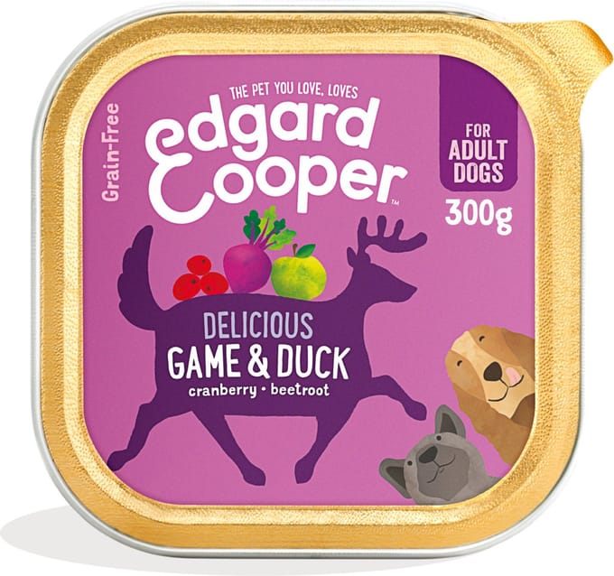 Edgard & Cooper Kuipje Vers Vlees Wild - Eend 300 gr - 1 Kuipje