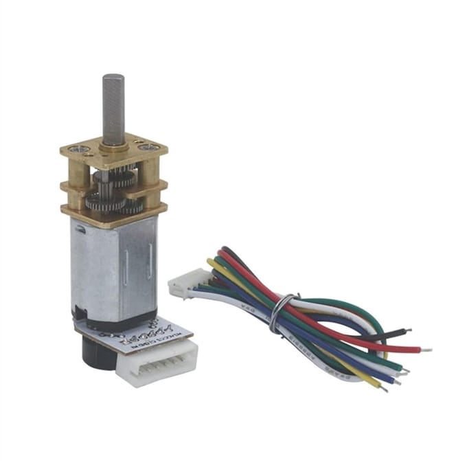 Mini Transmissiemotor - Encoder Motor DC - Robotics Projecten - Alle Metalen Versnellingen - 100g - null