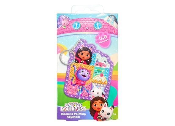 Gabby's Poppenhuis 's Dollhouse Diamond Painting sleutelhanger