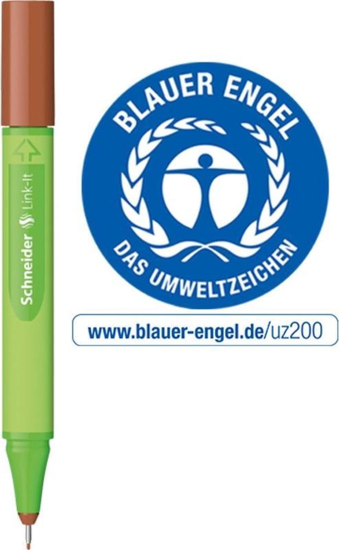 Schneider fineliner - Link-it - lijnbreedte 0,4mm - mahogany-brown - S-191207