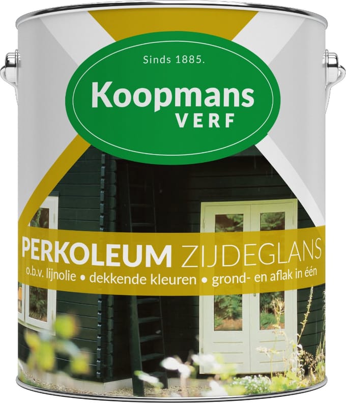 Koopmans perkoleum zijdeglans dekkend wit (201) - 2,5 liter