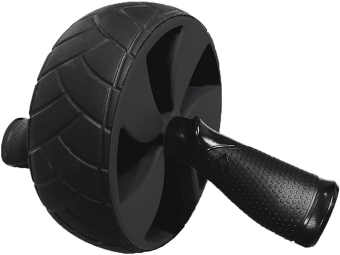 Buikspierwiel - Ab Wheel - Buikspieren Trainen - Dubbele Weerstand - 25x8x21 cm