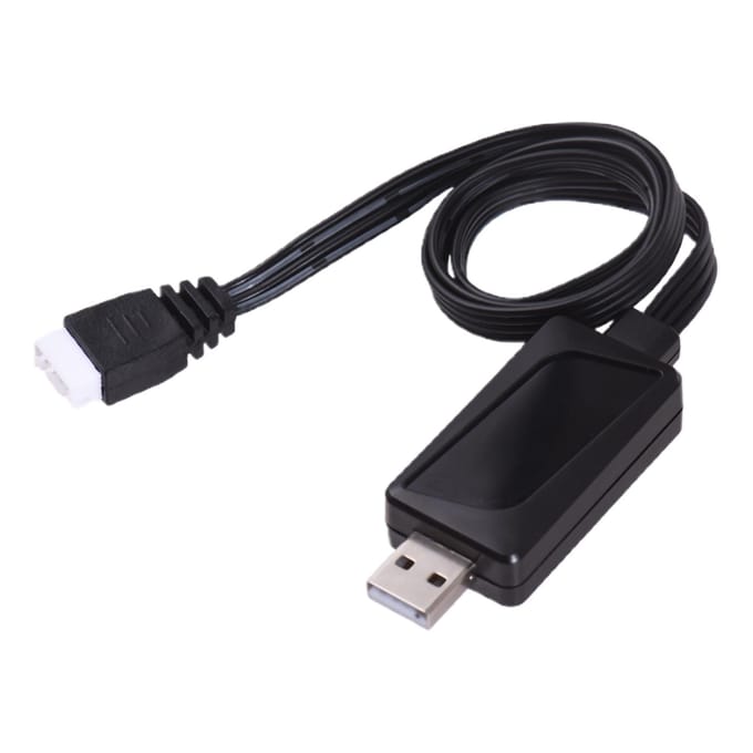 Aasboot USB-oplaadkabeladapter USB-kabel voor V030 GPS-visaasboot zwart