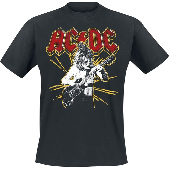 AC/DC T-shirt - Back in Black - S tot 4XL - voor Mannen - zwart