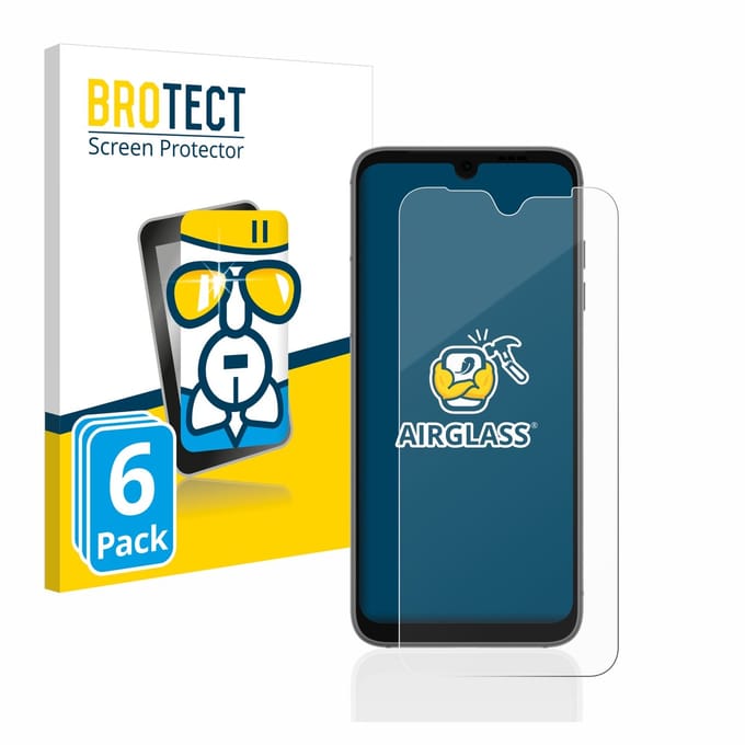 Screenprotector 6 Stuks voor Fairphone 4 Beschermglas transparant