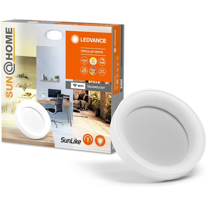 LEDVANCE SMART+ LEDVANCE SUN@Home Circulaire LED plafondlamp wit